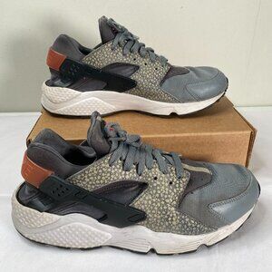 Nike Air Huarache Safari Premium Sneaker Shoe Men's 10.5 Grey Black 704830-062